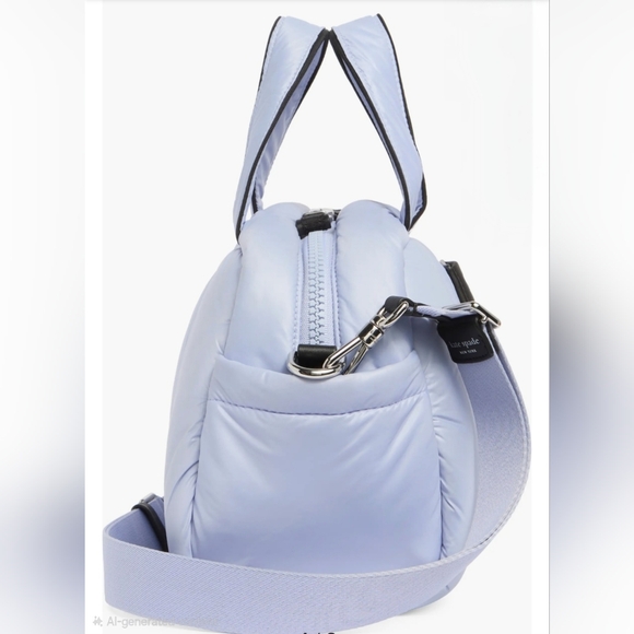 Kate Spade Puffer Crossbody In Viola Flower, NWT - Picture 4 of 6